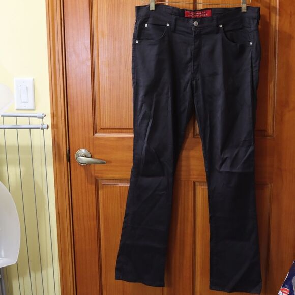 Lovely Girl Black Flare Jeans XXL Streetwear Flares 32” Inseam High Rise - Picture 2 of 10